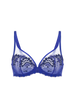 Wish Full Cup Plunge Bra - Electric Blue