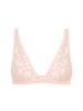 Festive Soft Cup Triangle Bra - Ballet Pink