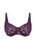 Festive Square Neck Full Cup Bra - Euphoria Purple