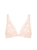 Festive Full Cup Triangle Bra - Ballet Pink