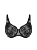 Intrigue Full Cup Control Bra - Black