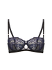 Scenario Half Cup Bra - Black