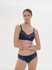 Caresse Soft Cup Bra - Ink Blue