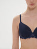 Caresse 3D Plunge Contour Bra - Ink Blue