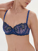 Wish Half Cup Bra - Electric Blue