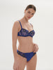 Wish Half Cup Bra - Electric Blue