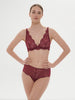 Karma Soft Cup Triangle Bra - Spinel Red