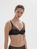 Delice Full Cup Plunge Bra - Gem Black