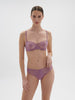 Reve Half Cup Bra - Glamorous Mauve