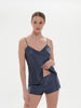 Dream Silk Camisole - Cinder Blue