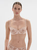 Saga Half Cup Bra - Pink Nude