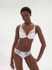 Saga Bikini Brief - White