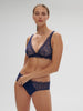 Canopee Soft Cup Triangle Bra - Midnight