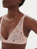 Festive Soft Cup Triangle Bra - Ballet Pink