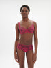 Intrigue Full Cup Plunge Bra - Disco Pink