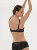 Scenario Full Cup Plunge Bra - Black