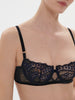 Scenario Half Cup Bra - Black