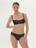 Scenario Half Cup Bra - Black