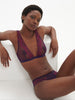 Celeste Soft Cup Triangle Bra - Euphoria Purple