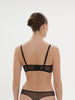 Celeste Half Cup Bra - Black