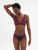 Celeste Bikini Brief - Euphoria Purple