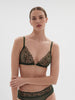 Jeanne Soft Cup Triangle Bra - Clover Green