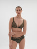 Jeanne Soft Cup Triangle Bra - Clover Green