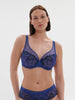 Wish Full Cup Plunge Bra - Electric Blue