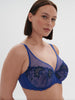 Wish Full Cup Plunge Bra - Electric Blue