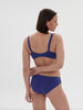 Wish Full Cup Plunge Bra - Electric Blue