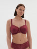 Karma Full Cup Control Bra - Spinel Red