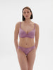 Reve 3D Plunge Contour Bra - Glamorous Mauve