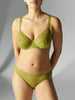 Vertige Progressive Bikini Brief - Mangrove Green