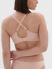 Festive Square Neck Full Cup Bra - Ballet Pink