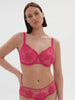 Intrigue Full Cup Control Bra - Disco Pink