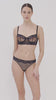 Celeste Half Cup Bra - Black